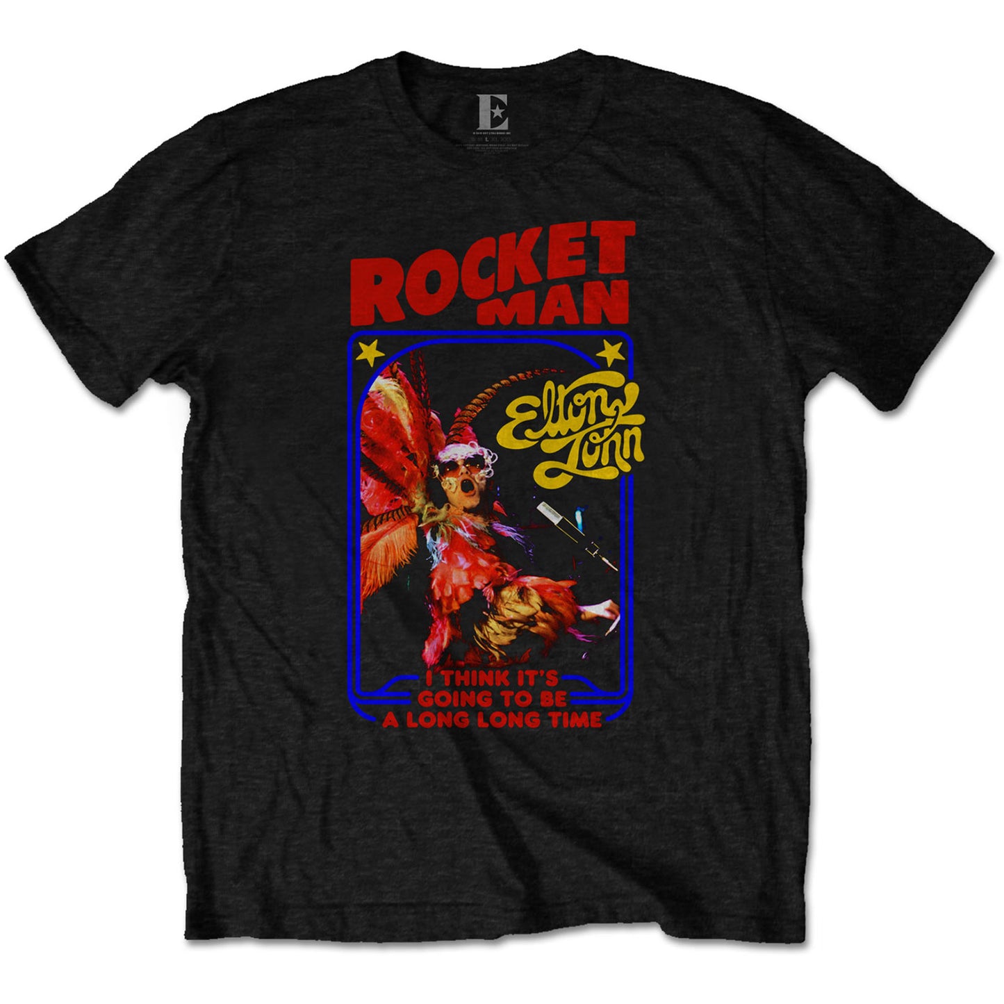 Elton John T-Shirt: Rocketman Feather Suit