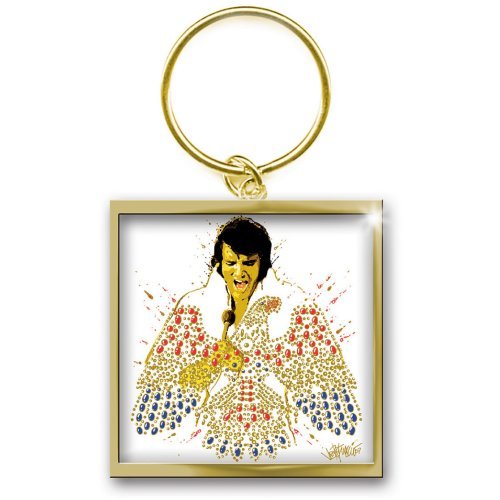 Elvis Presley Keychain: American Eagle