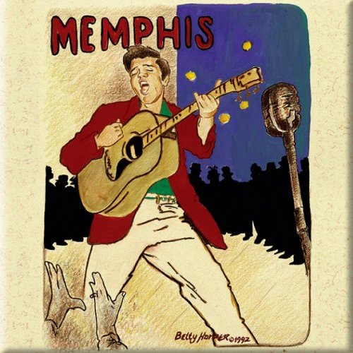 Elvis Presley Magnet: Memphis