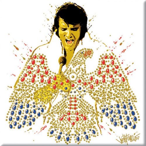 Elvis Presley Magnet: American Eagle