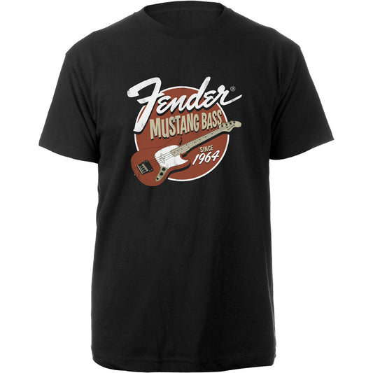 Fender T-Shirt: Mustang Bass