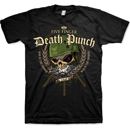 Five Finger Death Punch T-Shirt: War Head