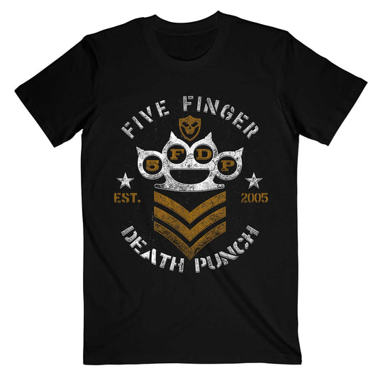 Five Finger Death Punch T-Shirt: Chevron