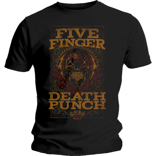 Five Finger Death Punch T-Shirt: Wanted