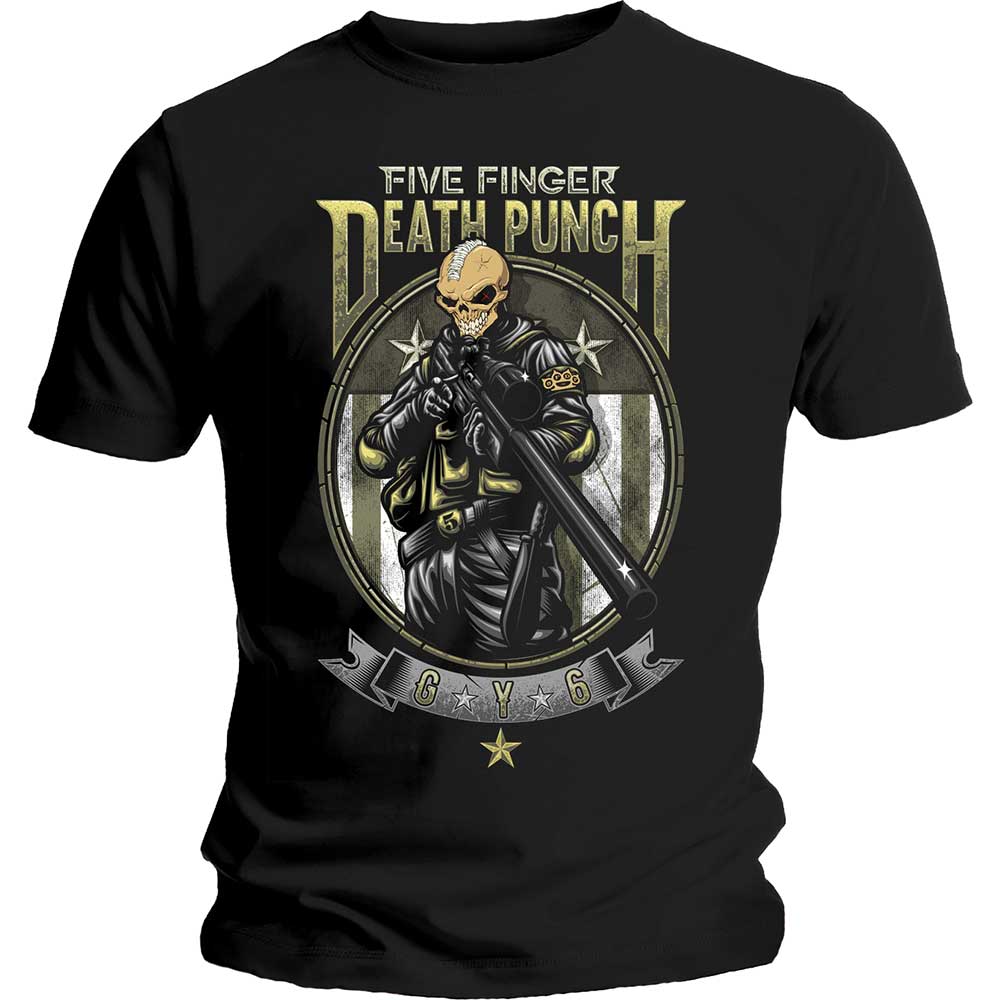 Five Finger Death Punch T-Shirt: Sniper