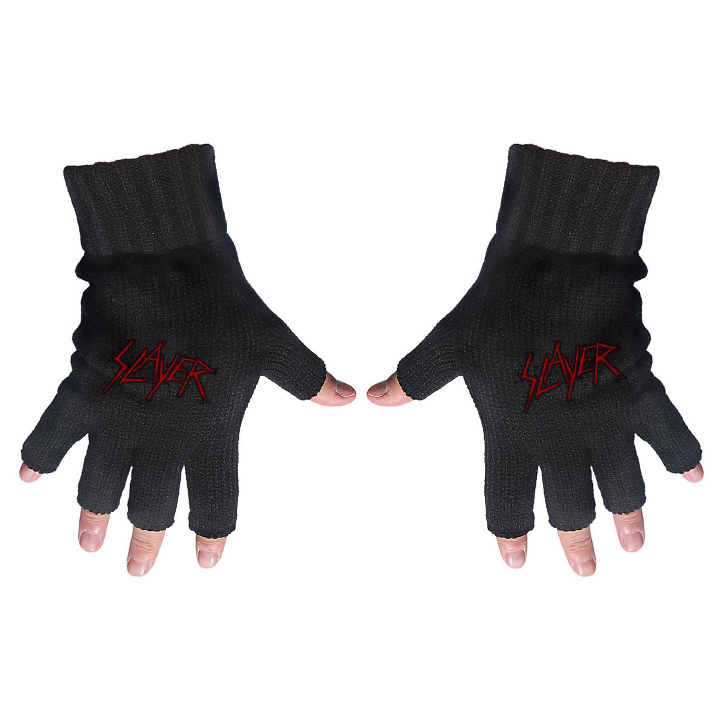 Slayer Gloves: Scratched Logo