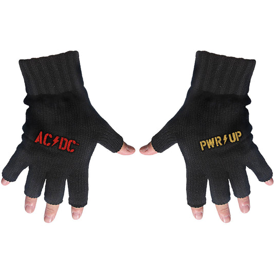 AC/DC Gloves: PWR-UP Logo