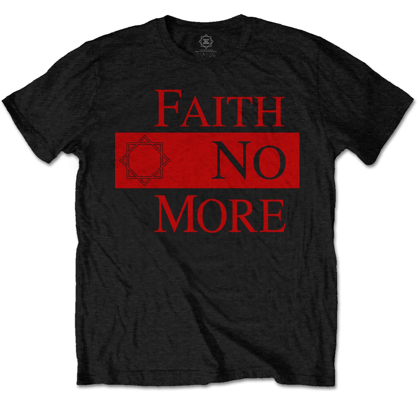 Faith No More T-Shirt: Classic New Logo Star