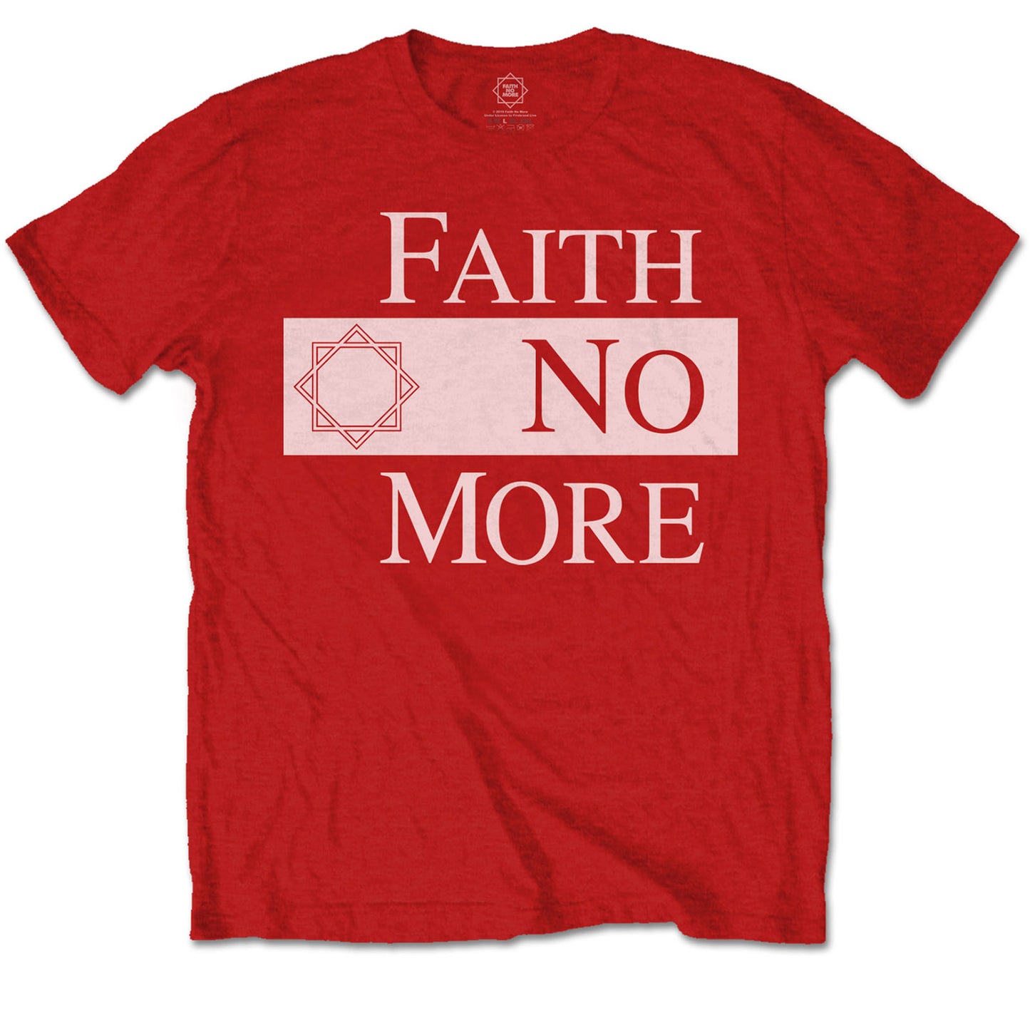 Faith No More T-Shirt: Classic New Logo Star