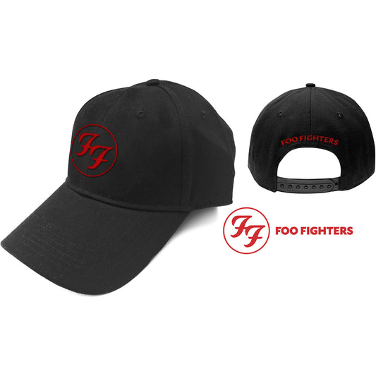 Foo Fighters Baseball Cap: Red Circle Logo