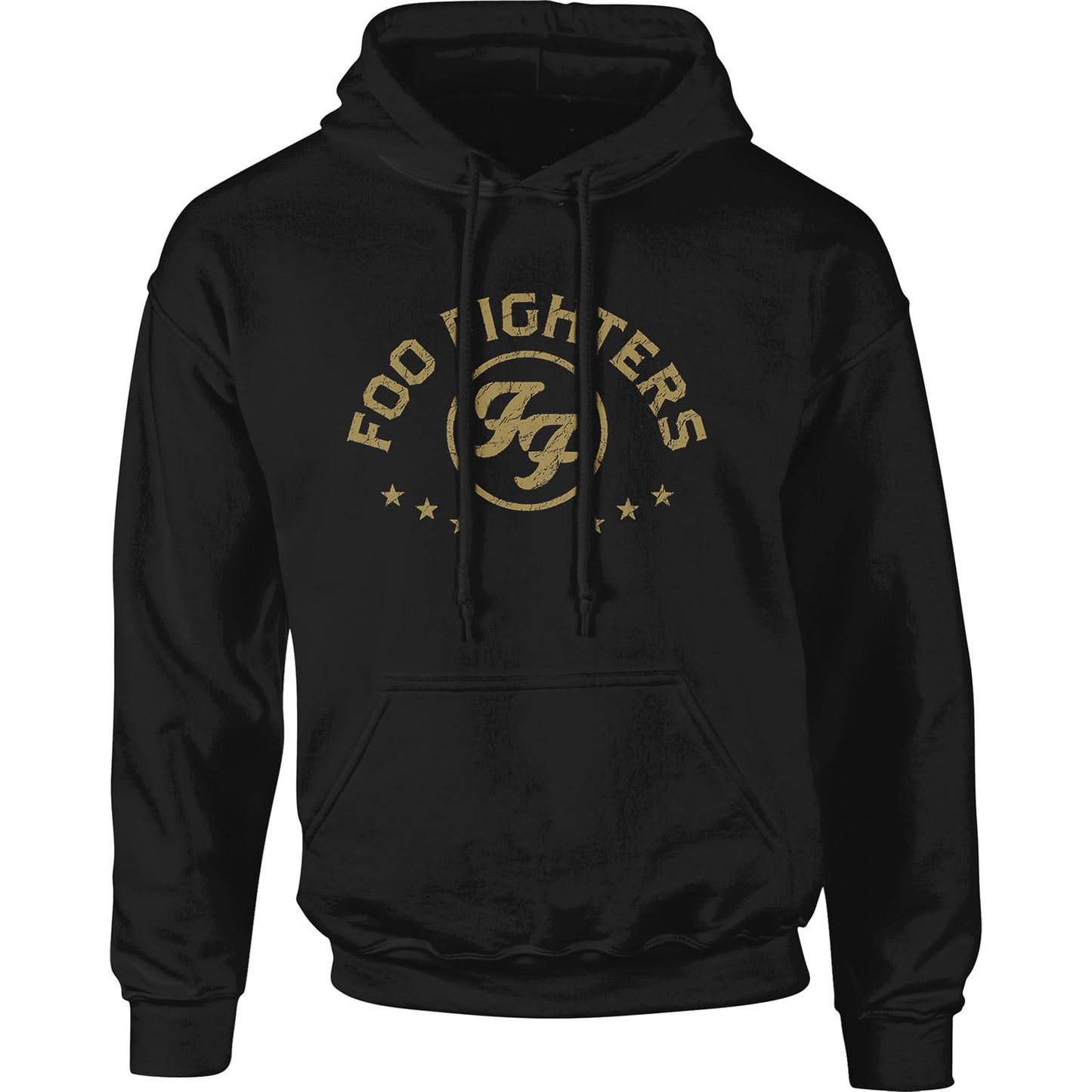 Foo Fighters Pullover Hoodie: Arched Stars