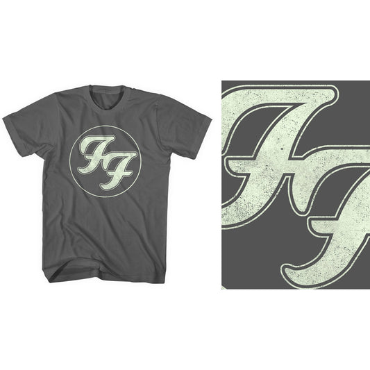 Foo Fighters T-Shirt: Gold FF Logo
