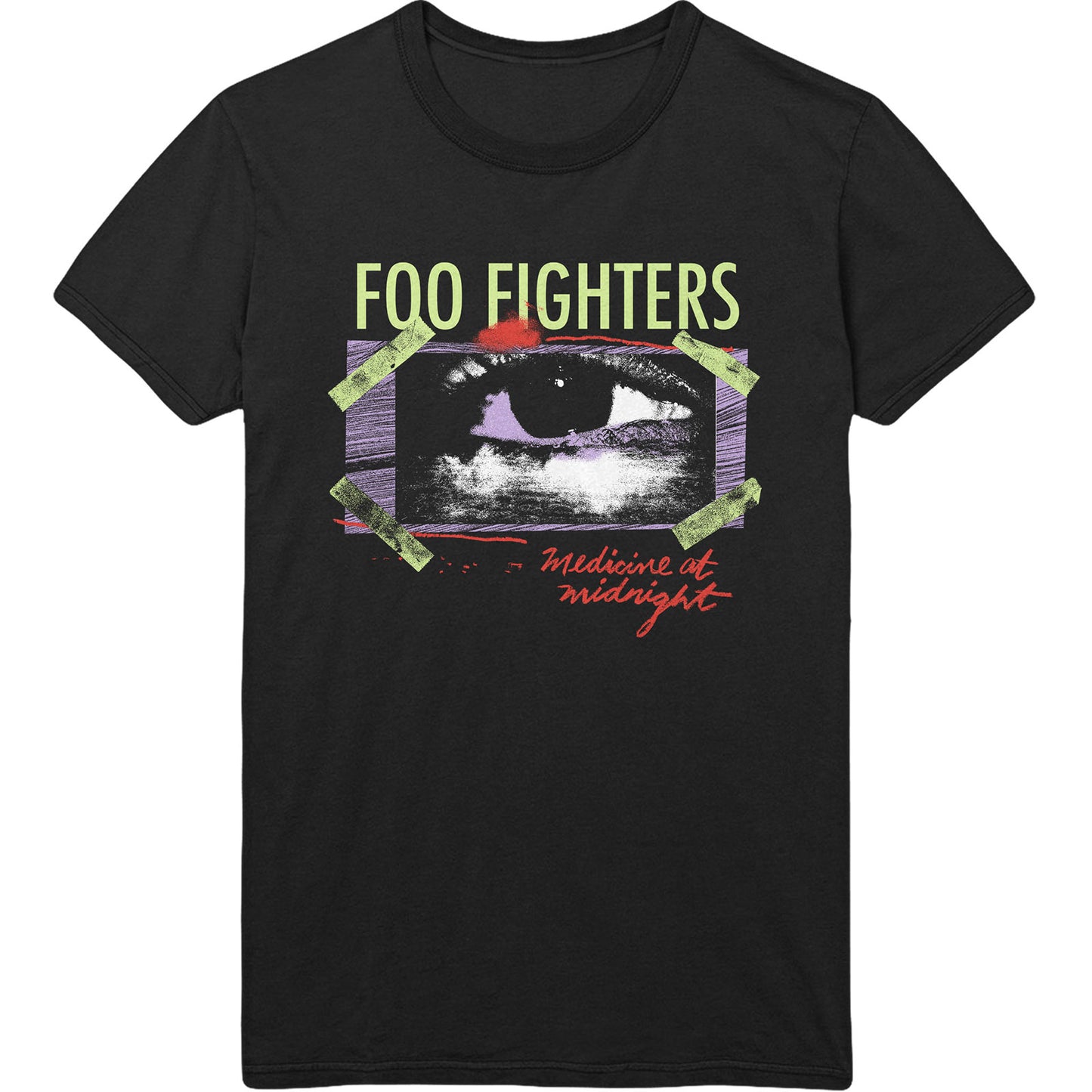 Foo Fighters T-Shirt: Medicine At Midnight Taped