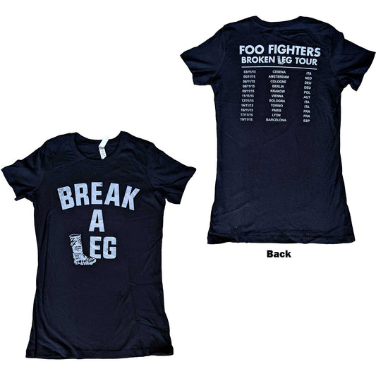 Foo Fighters Ladies T-Shirt: Break A Leg