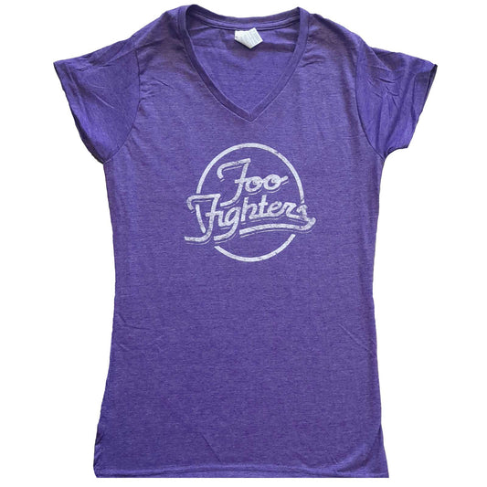 Foo Fighters Ladies T-Shirt: Text Logo