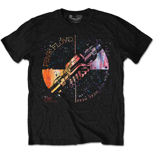 Pink Floyd T-Shirt: Machine Greeting Orange