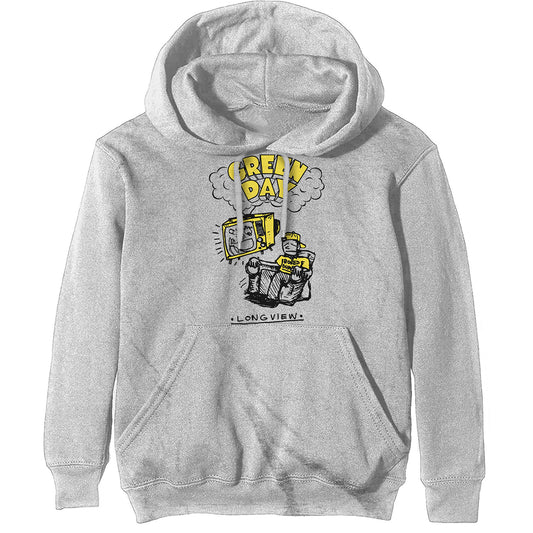 Green Day Pullover Hoodie: Longview Doodle