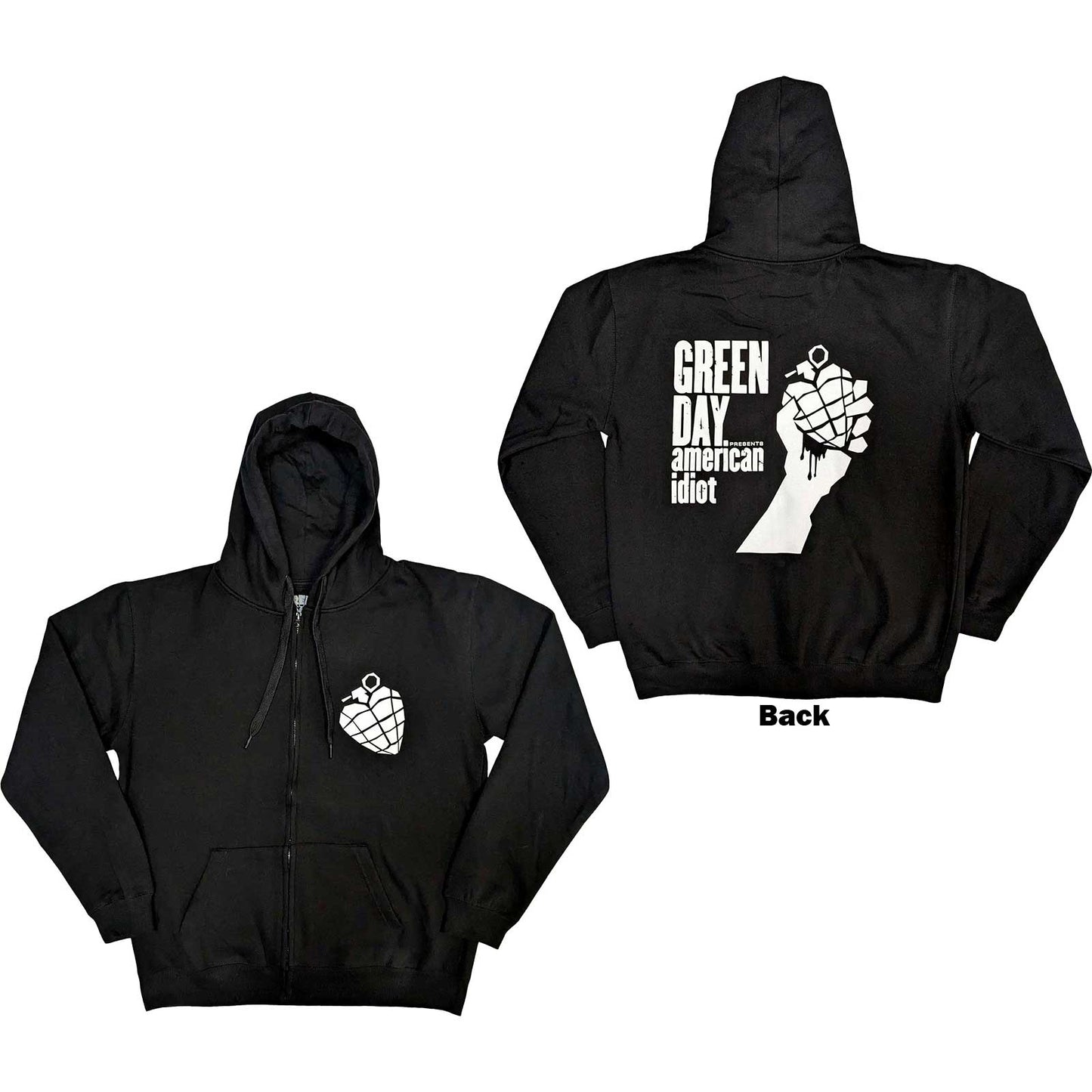 Green Day Zipped Hoodie: American Idiot The Musical