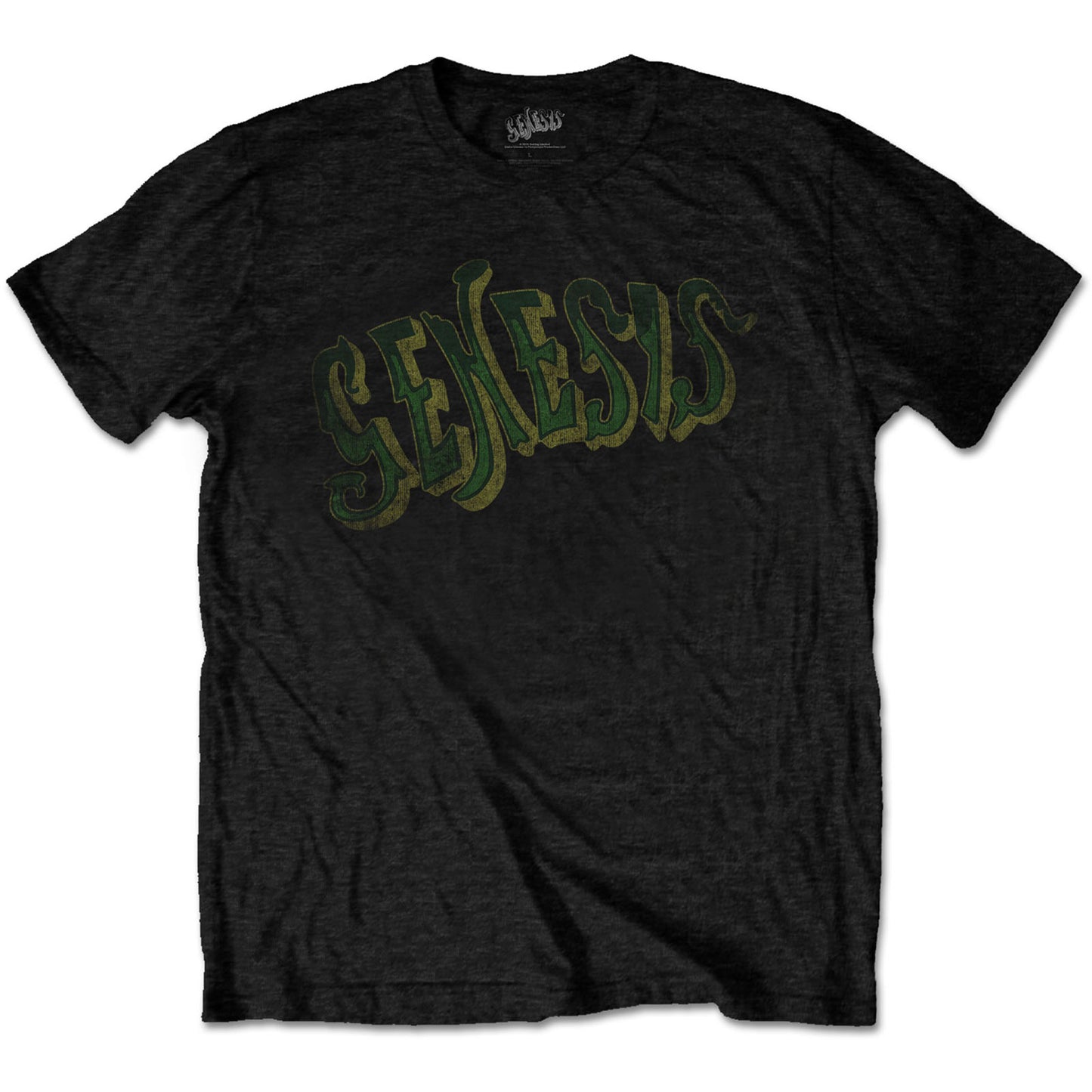 Genesis T-Shirt: Vintage Logo - Green