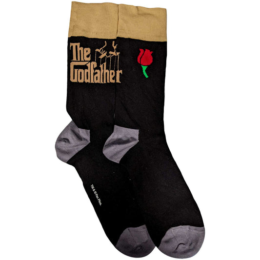 The Godfather Socks: Logo Gold