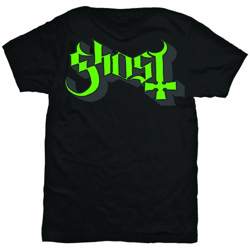 Ghost T-Shirt: Green/Grey Keyline Logo