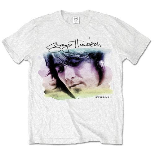 George Harrison T-Shirt: Water Colour Portrait