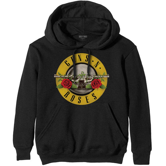 Guns N' Roses Pullover Hoodie: Classic Logo