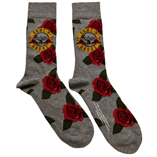 Guns N' Roses Socks: Bullet Roses