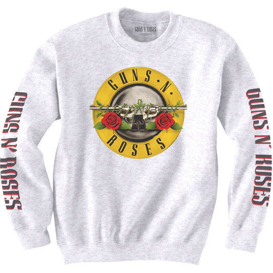 Guns N' Roses Sweatshirt: Classic Text & Logos