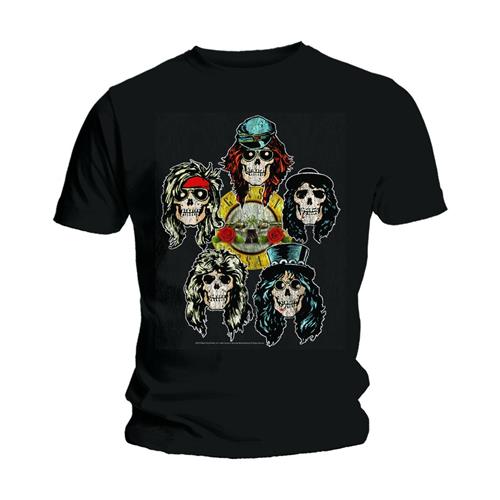 Guns N' Roses T-Shirt: Vintage Heads