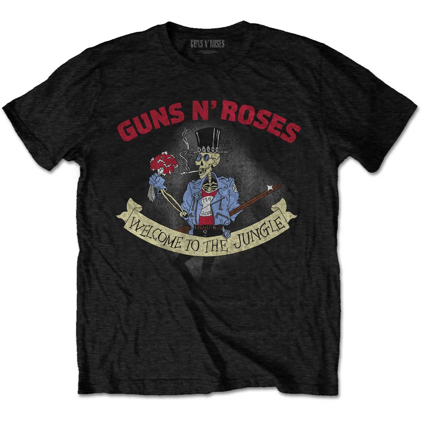 Guns N' Roses T-Shirt: Skeleton Vintage