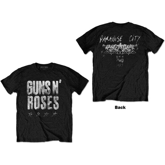 Guns N' Roses T-Shirt: Paradise City Stars