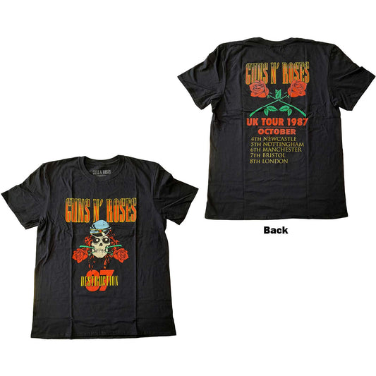 Guns N' Roses T-Shirt: UK Tour '87