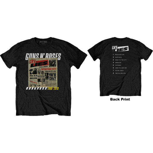 Guns N' Roses T-Shirt: Lies Track List
