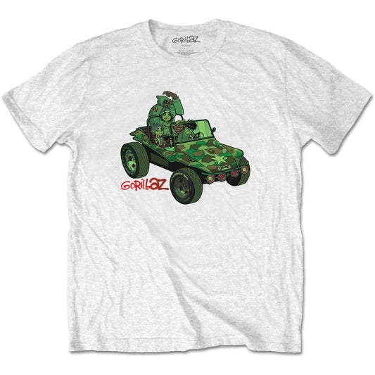 Gorillaz T-Shirt: Green Jeep