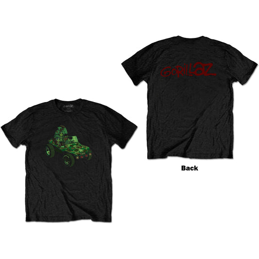 Gorillaz T-Shirt: Group Green Geep