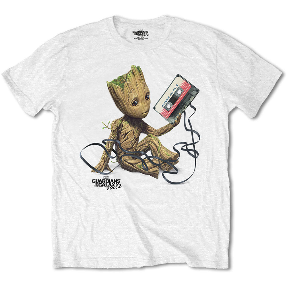 Marvel Comics T-Shirt: Guardians of the Galaxy Groot with Tape