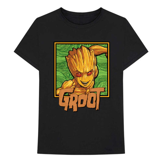 Marvel Comics T-Shirt: I am Groot - Groot Square