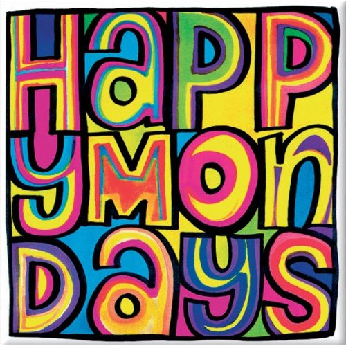 Happy Mondays Magnet: Dayglo Logo