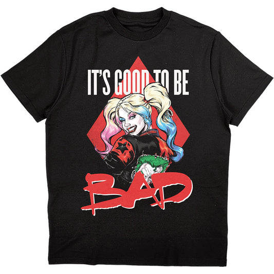 DC Comics T-Shirt: Harley Quinn Good To Be Bad