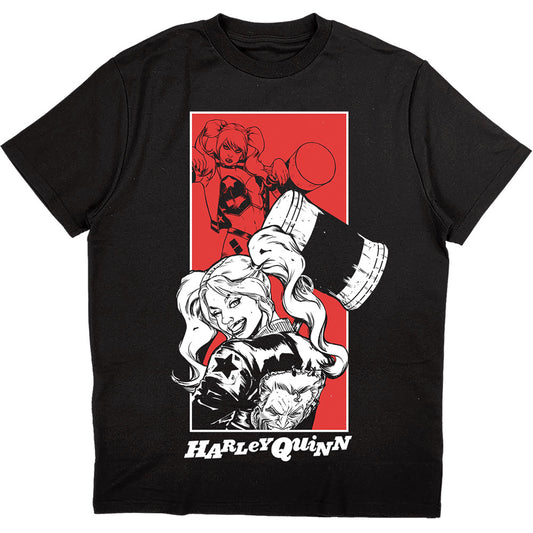 DC Comics T-Shirt: Harley Quinn Hammer