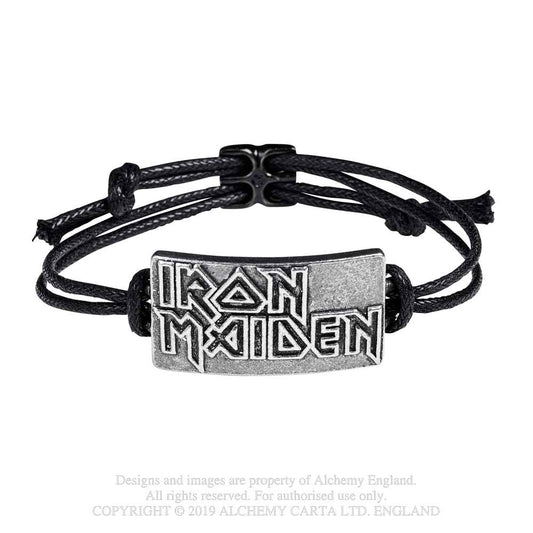 Iron Maiden Wristband: Logo