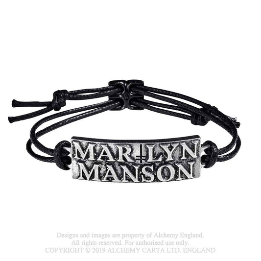 Marilyn Manson Wristband: Logo