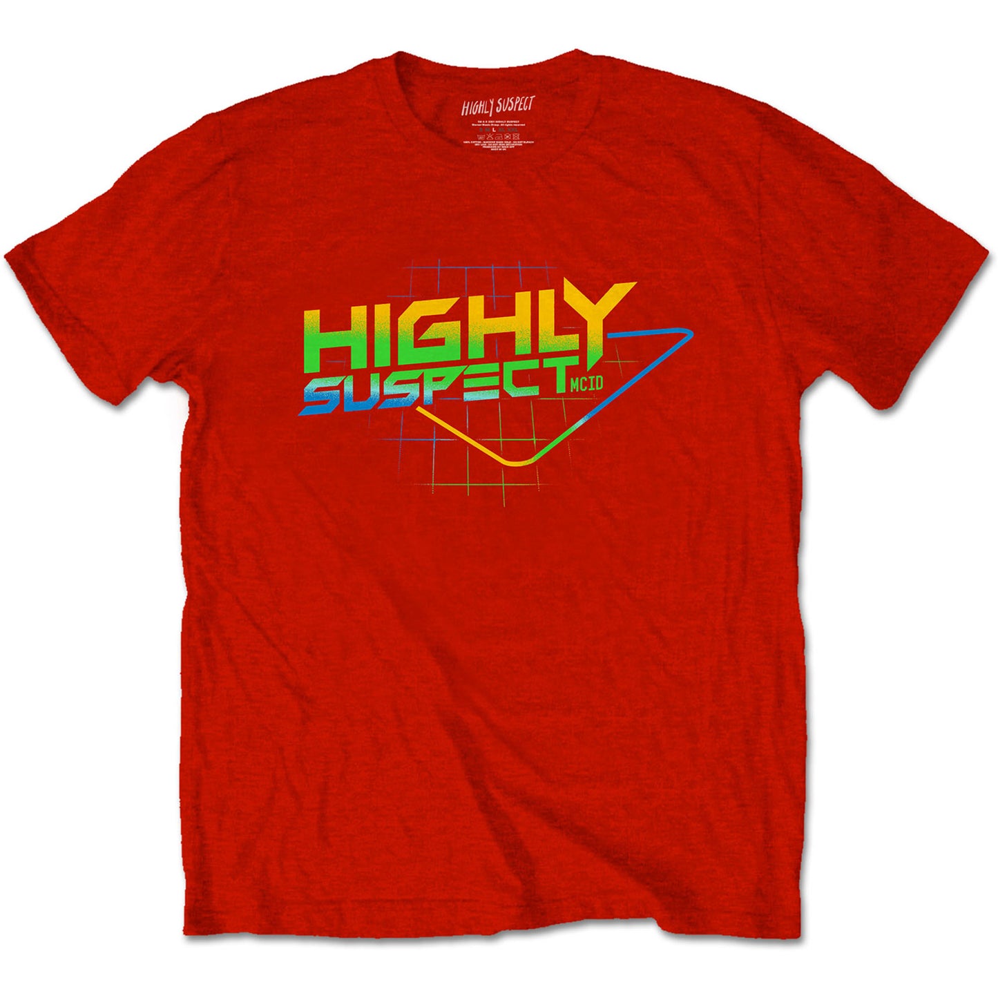 Highly Suspect T-Shirt: Gradient Type