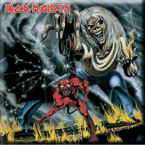 Iron Maiden Magnet: Numbers of the Beast