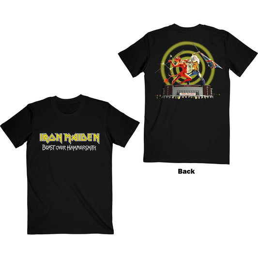 Iron Maiden T-Shirt: Beast Over Hammersmith Eddie & Devil