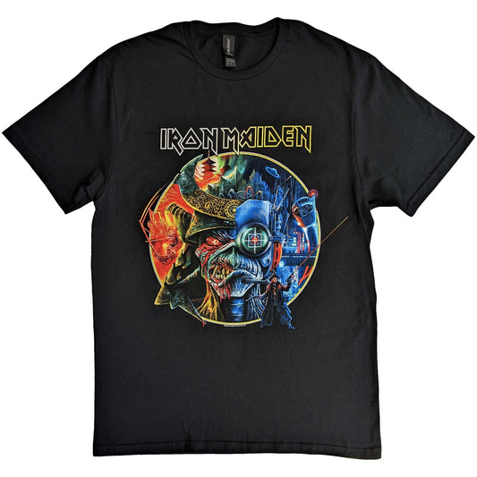 Iron Maiden T-Shirt: The Future Past Tour '23 Circle Art