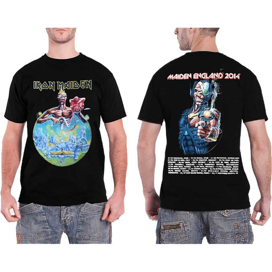 Iron Maiden T-Shirt: England 2014 Tour