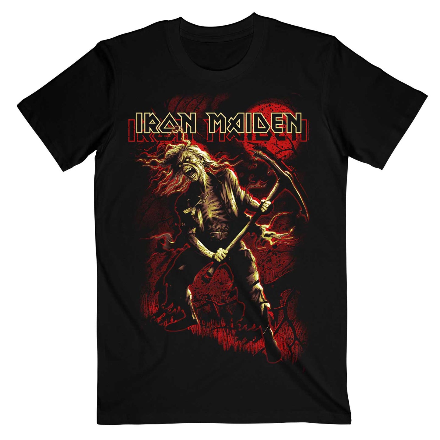 Iron Maiden T-Shirt: Benjamin Breeg Red Graphic