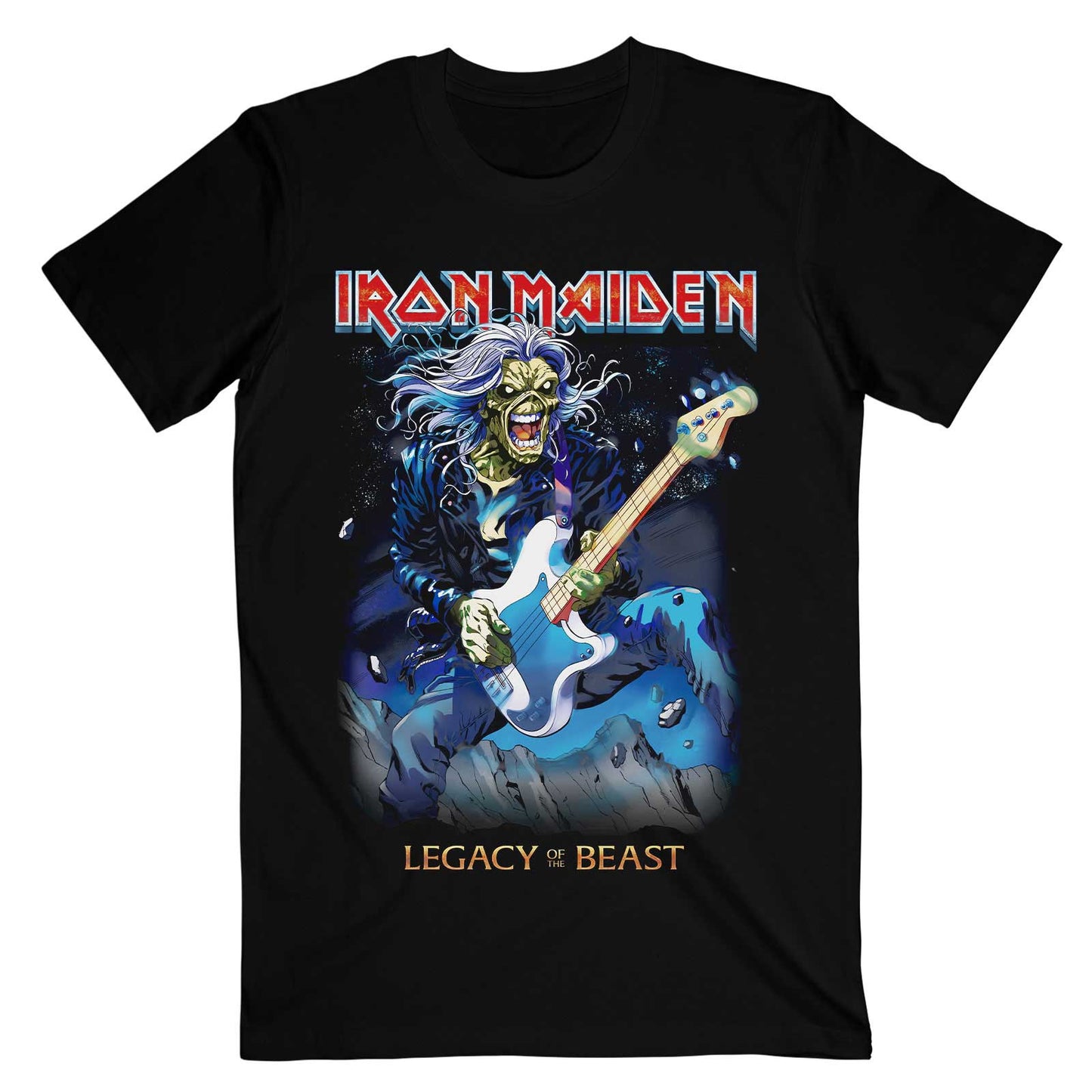 Iron Maiden T-Shirt: Eddie on Bass